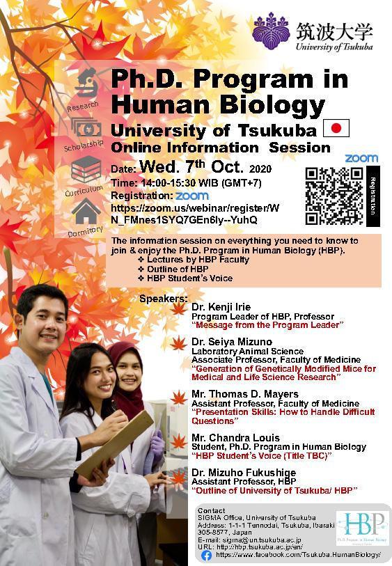 Doctoral Program in Human Biology