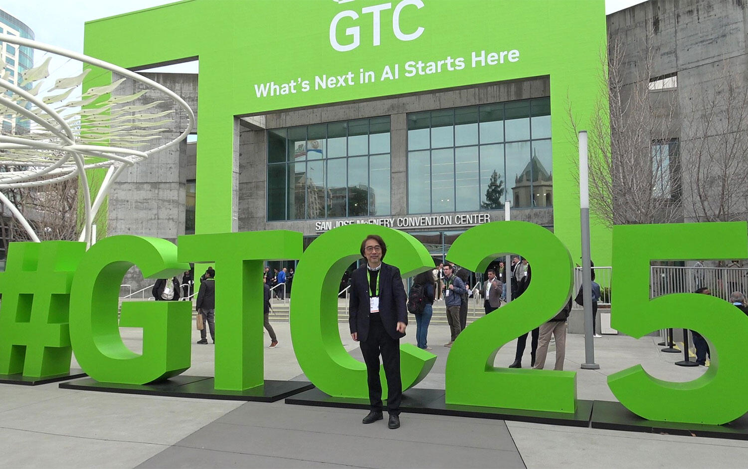 Professor SAKURAI Tetsuya, Director of the Center for Artificial Intelligence Research confirms collaboration with NVIDIA