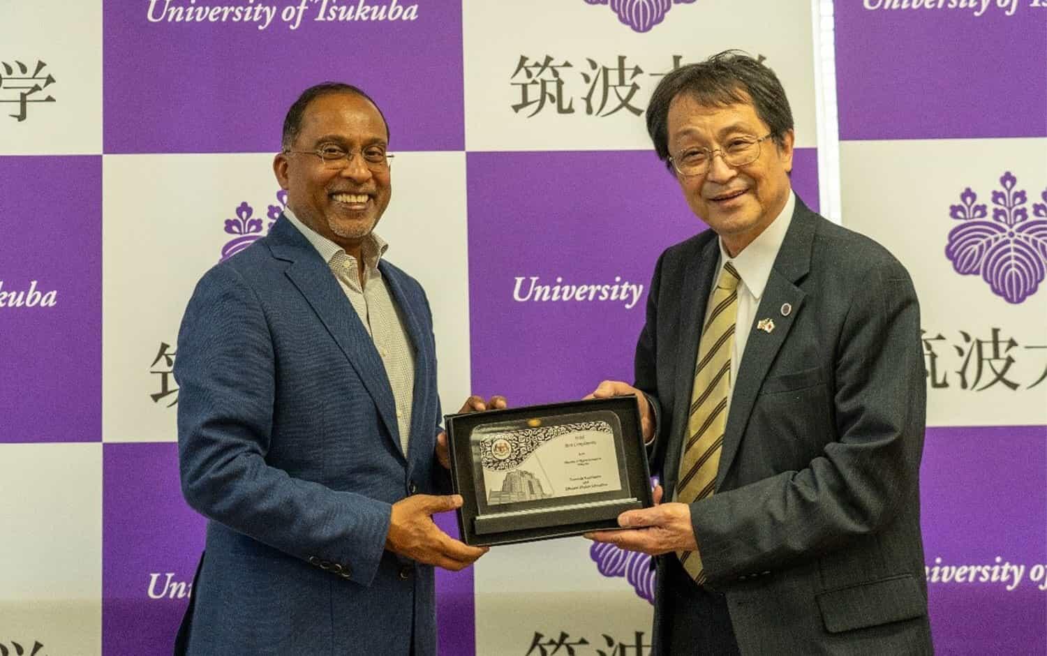 Malaysian Minister of Higher Education Visits President NAGATA