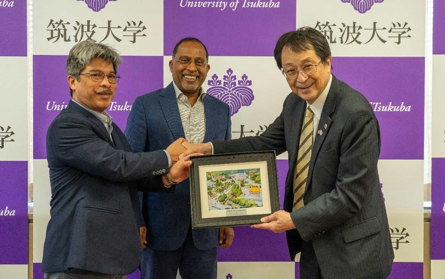Malaysian Minister of Higher Education Visits President NAGATA