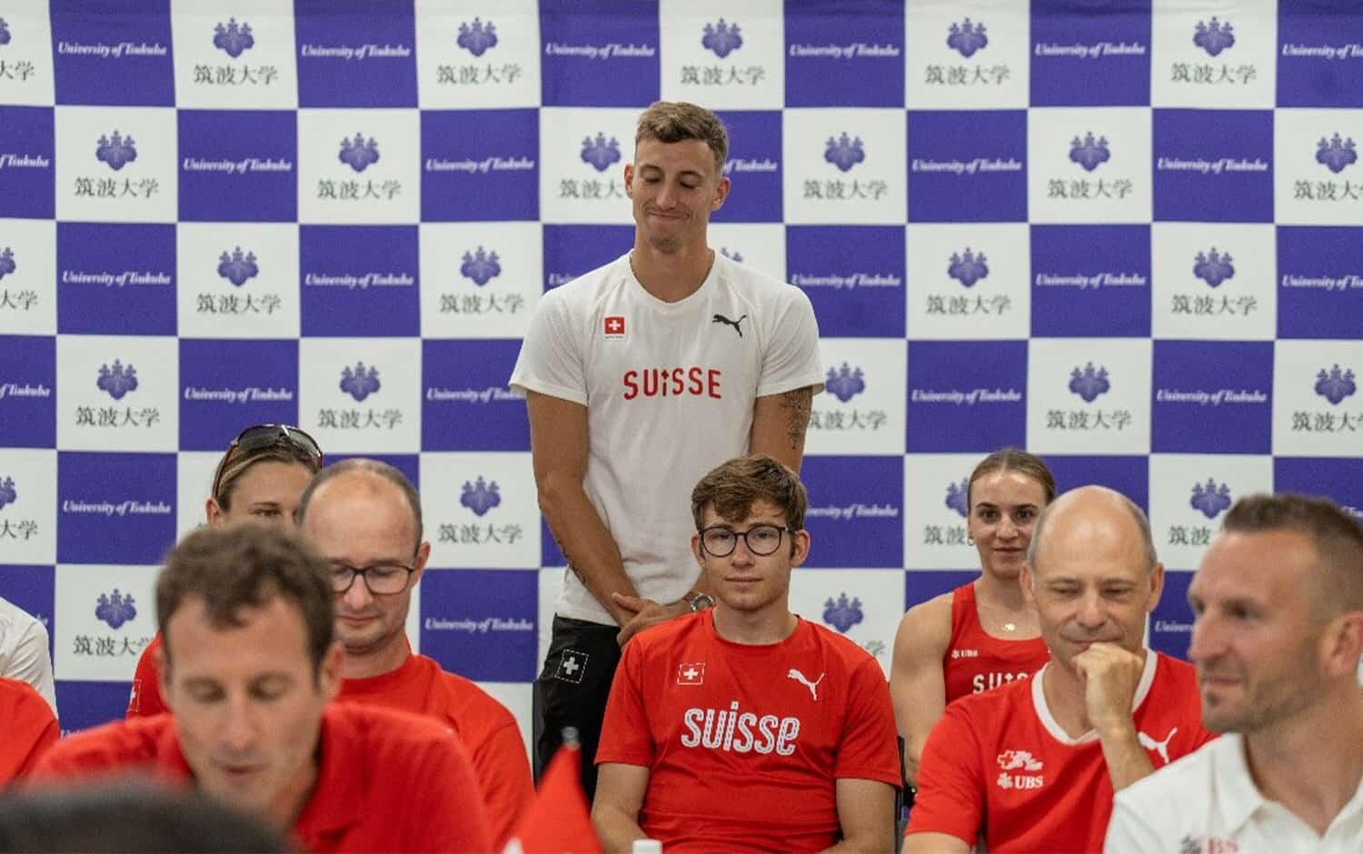 Swiss National Athletics Team made a Courtesy Call to our President