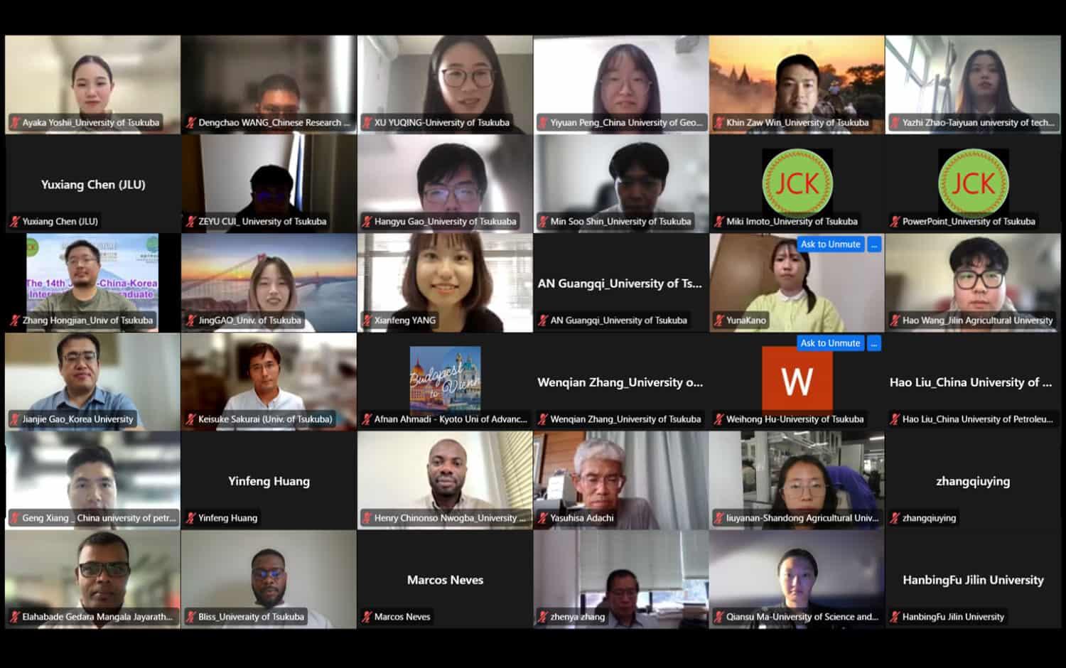 The 17th Japan-China-Korea International Postgraduate Academic Forum