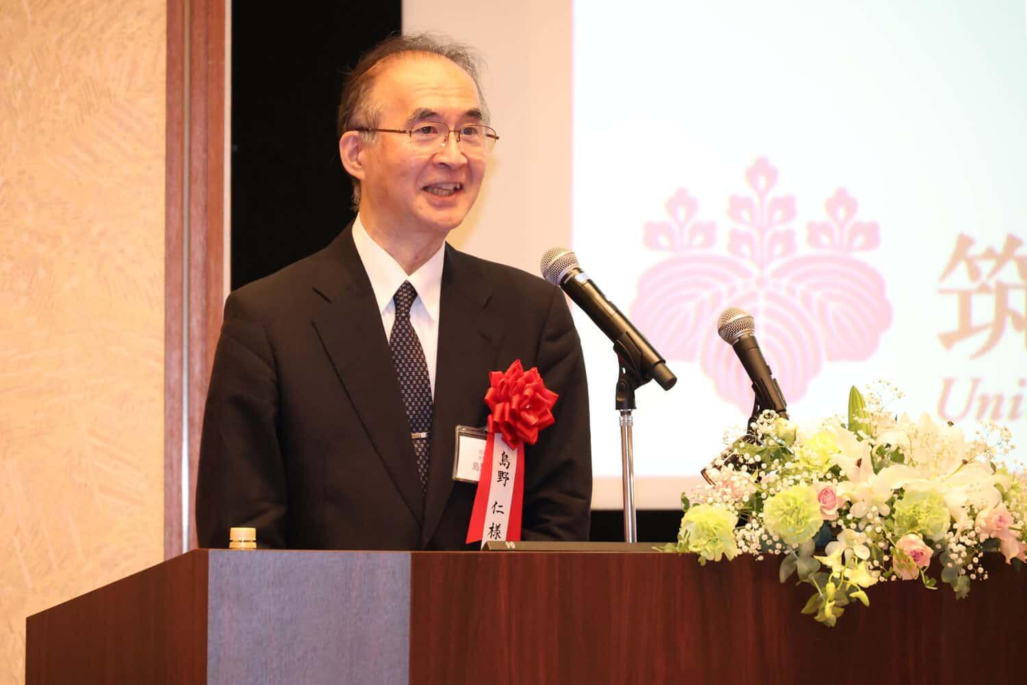 写真：受賞講演