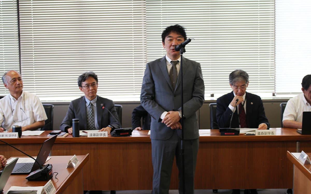 櫻井武教授によるご挨拶