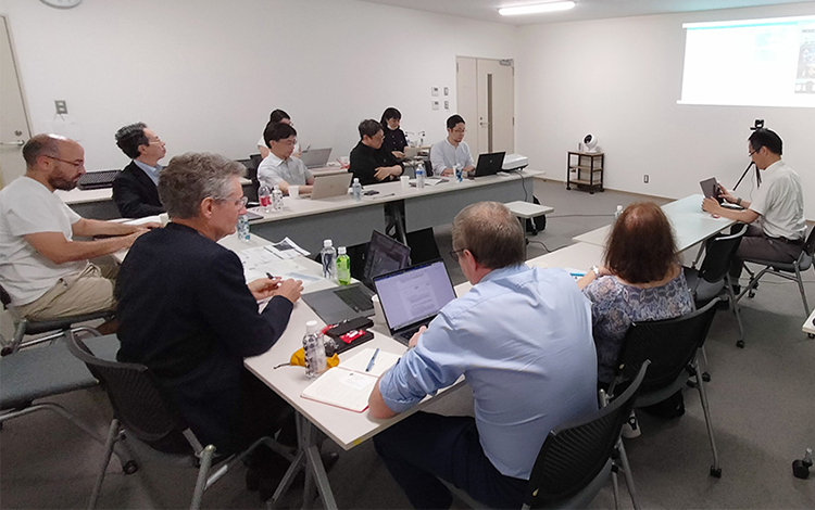 Strategic committee開催の様子 （筑波大側会場）