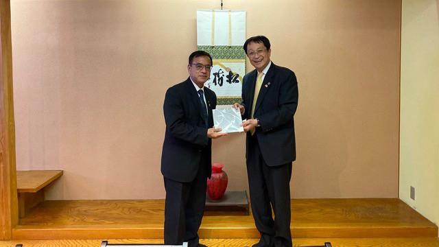 永田学長及びナカソネAPJ会長