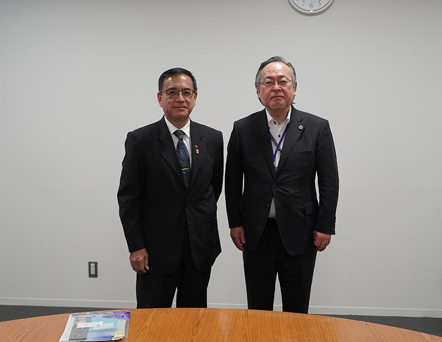 原附属病院長とナカソネAPJ会長