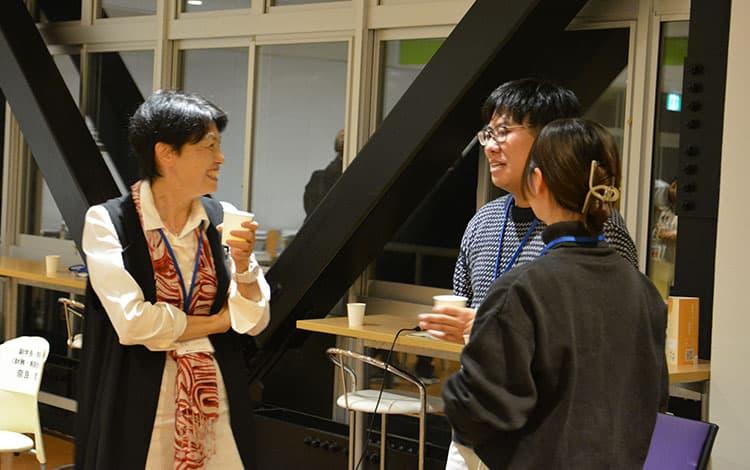 学長と学生との交流会3