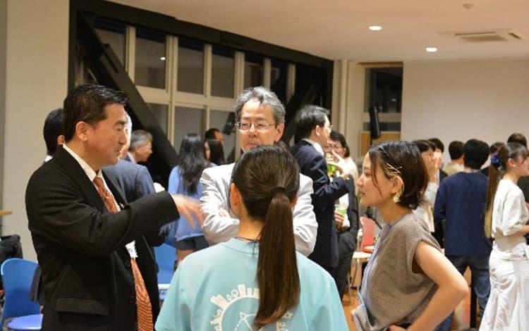 学長と全代会構成員との懇談会（茶話会）