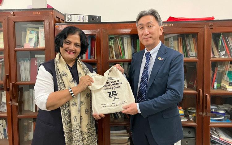 Head Acharya and Director General Ohneda