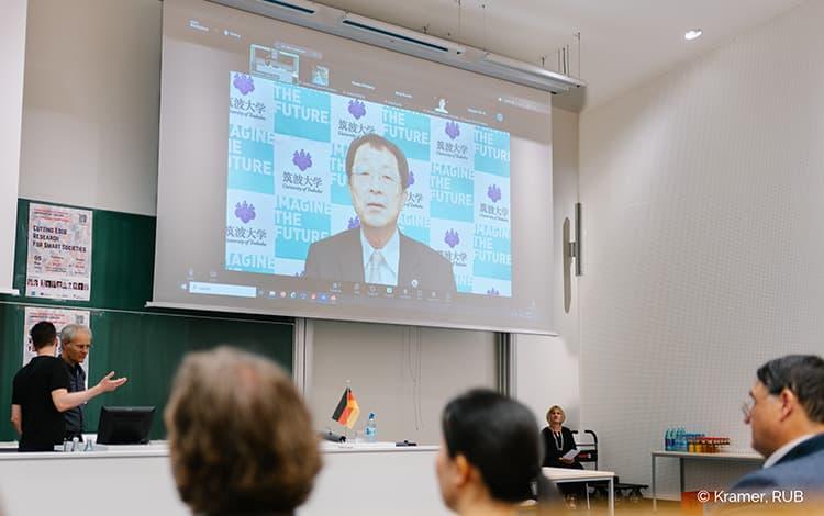 ボーフム大学シンポジウム 永田恭介学長