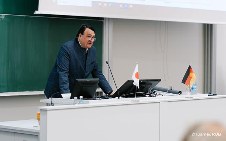 ボーフム大学シンポジウム Martin Paul学長による開会挨拶