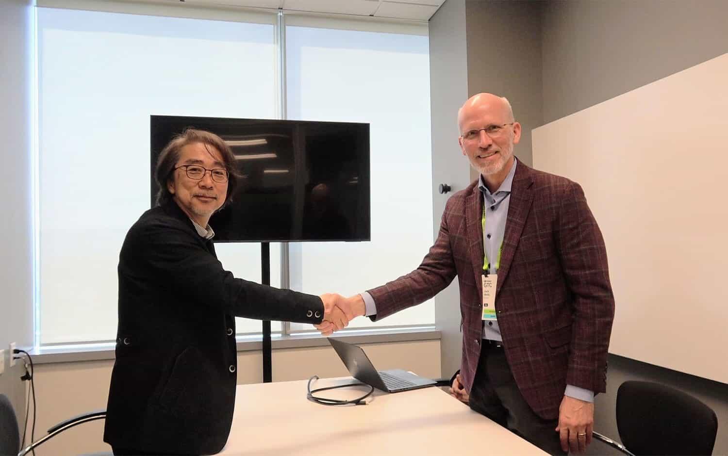 Professor SAKURAI Tetsuya, Director of the Center for Artificial Intelligence Research confirms collaboration with NVIDIA