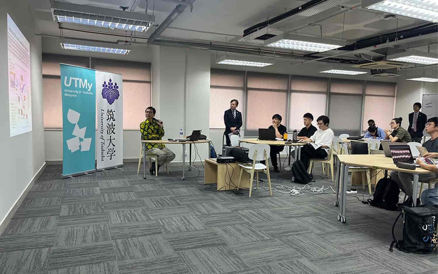 特別講義の様子の写真