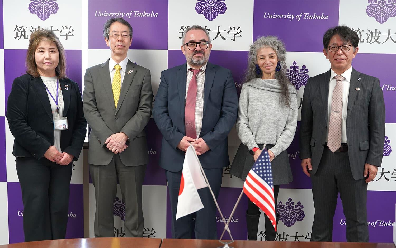 表敬訪問集合写真