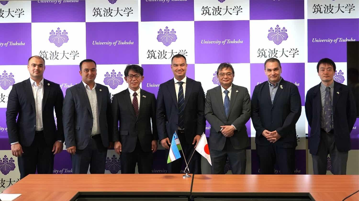 Delegation from University of Business and Science of Uzbekistan Visits University of Tsukuba