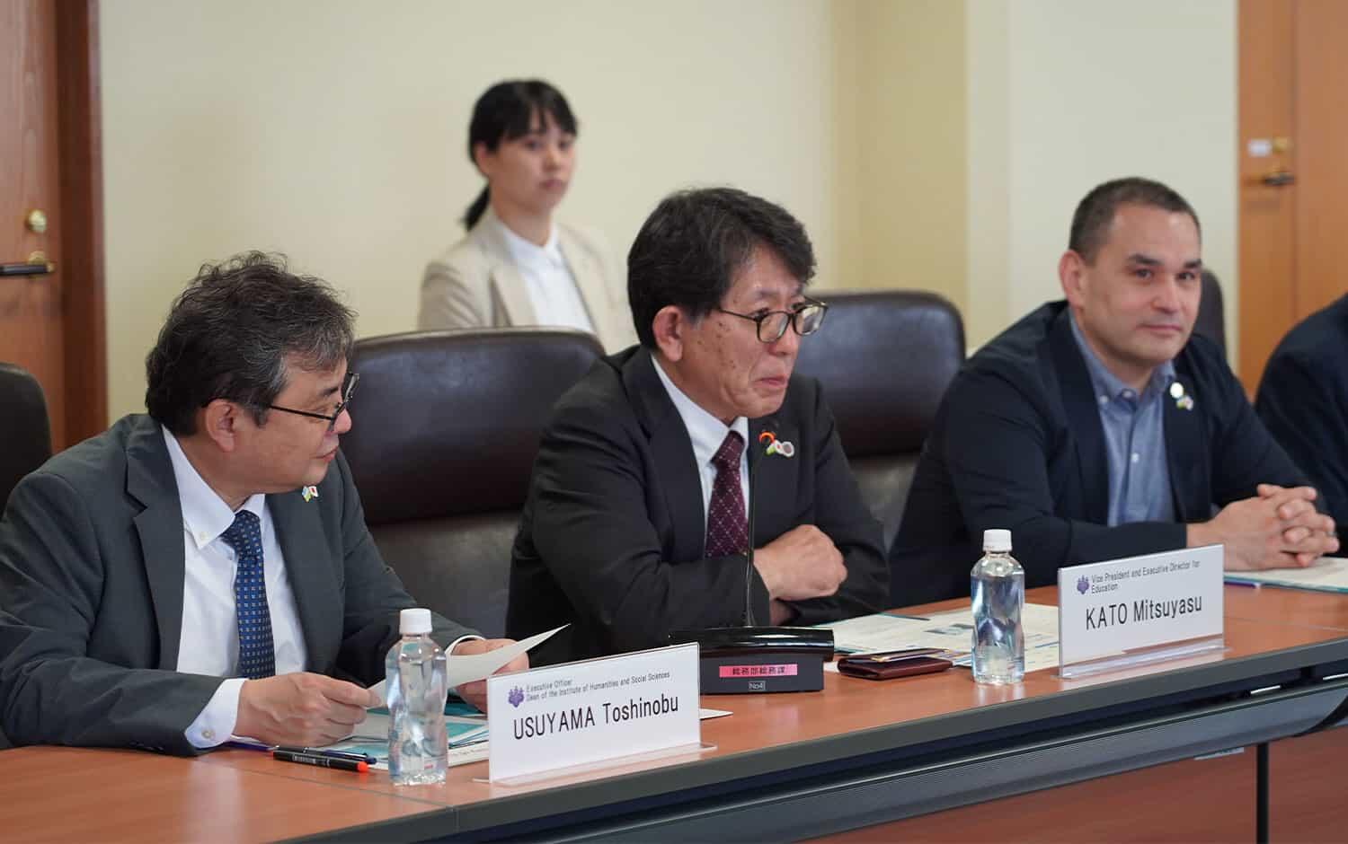 Delegation from University of Business and Science of Uzbekistan Visits University of Tsukuba
