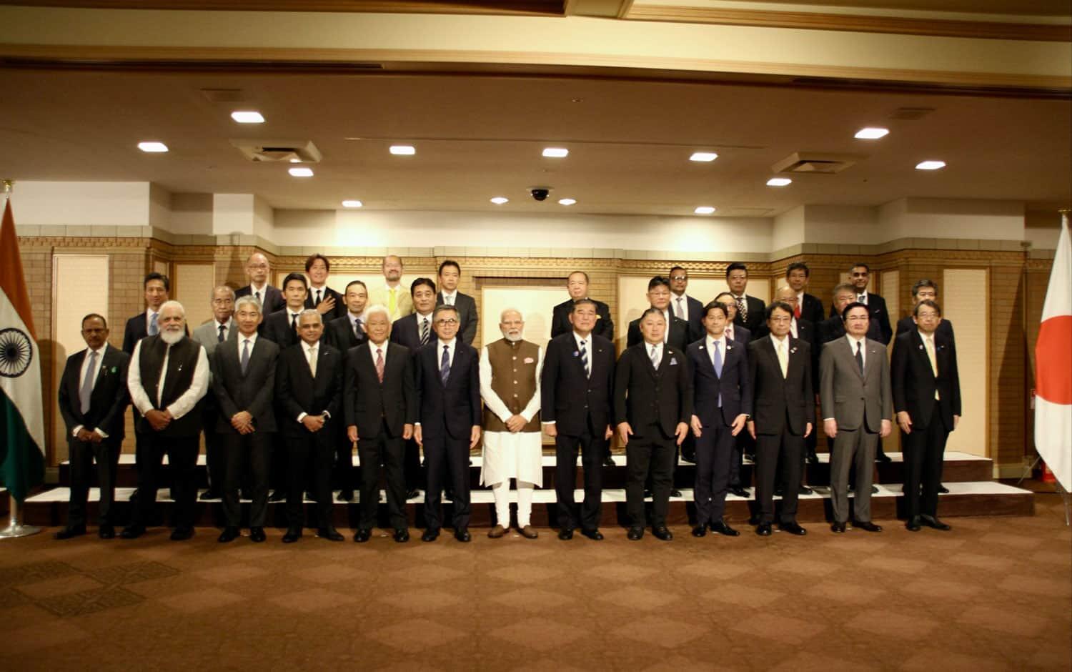 President NAGATA Attends the India-Japan Economic Forum