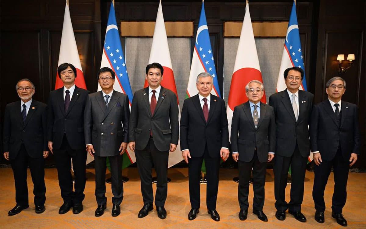 President NAGATA Attends High-level Meeting with President of Uzbekistan and Joins Cooperation Agreement Signings