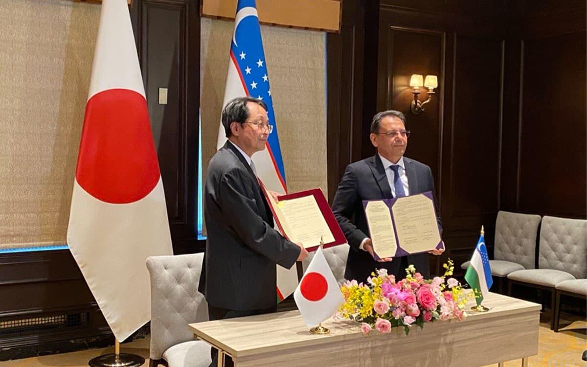 President NAGATA Attends High-level Meeting with President of Uzbekistan and Joins Cooperation Agreement Signings