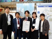 （写真中央が道喜助教）